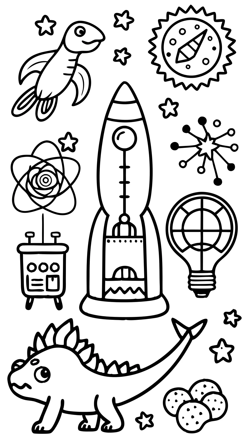 stem coloring pages